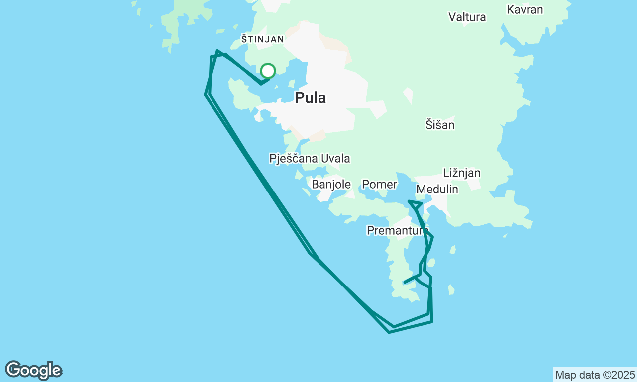 Voyage map