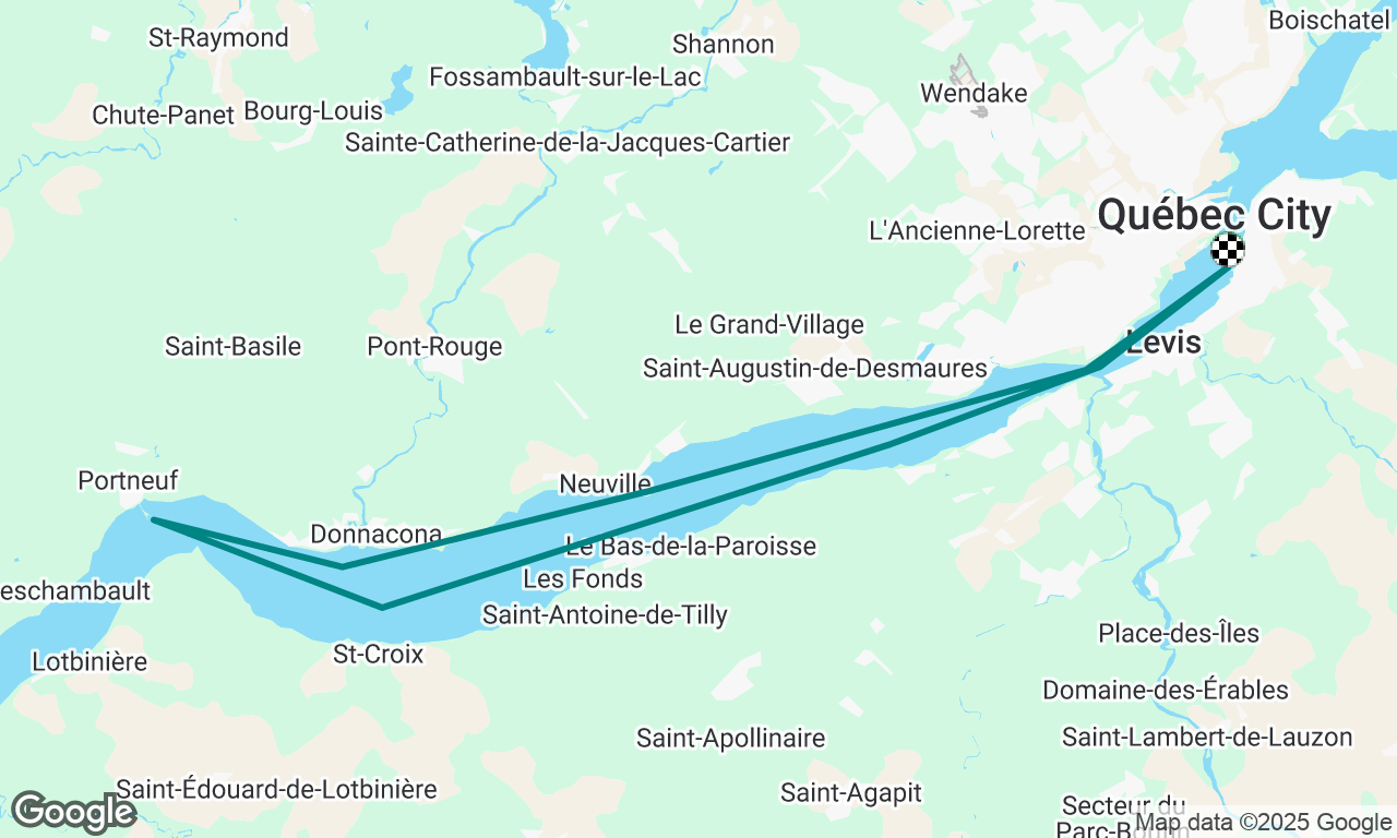 Voyage Portneuf en famille + Kev