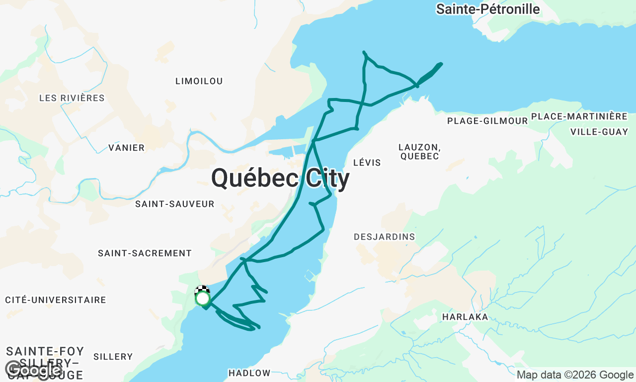Voyage map