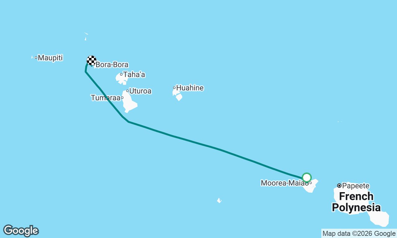 Voyage map