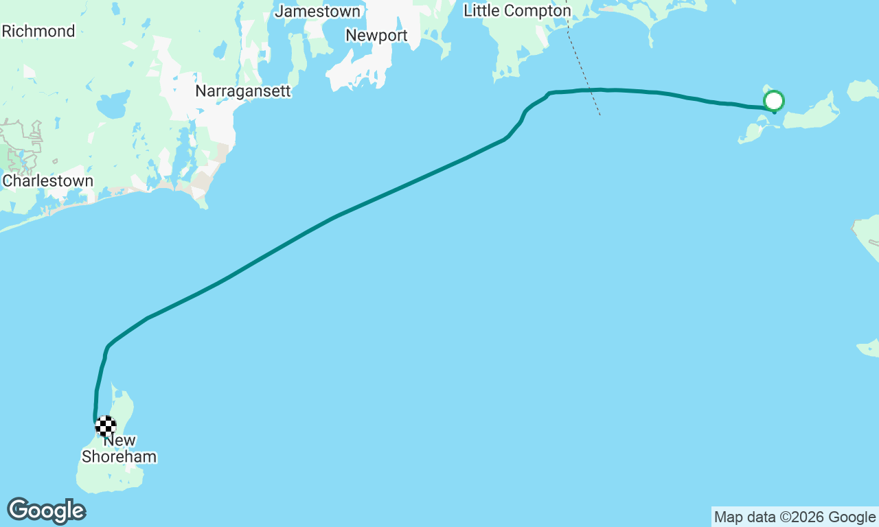 Compass Rose Delivery Day 3:  Cuttyhunk to Block Island