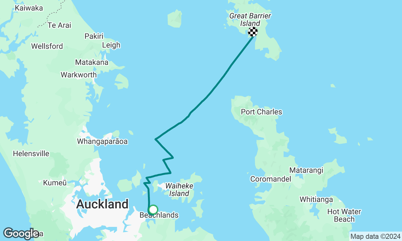 Auckland to Great Barrier Island