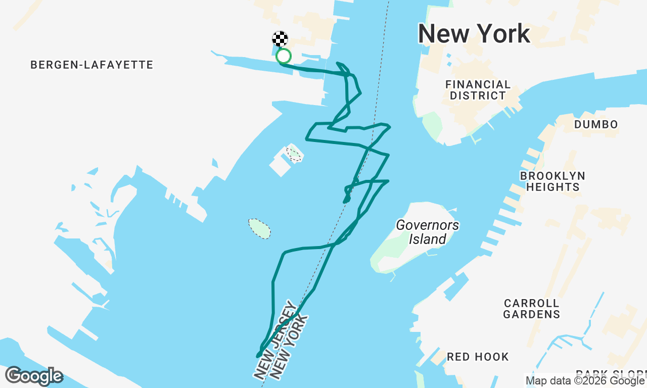 Windy Sunday AM sail