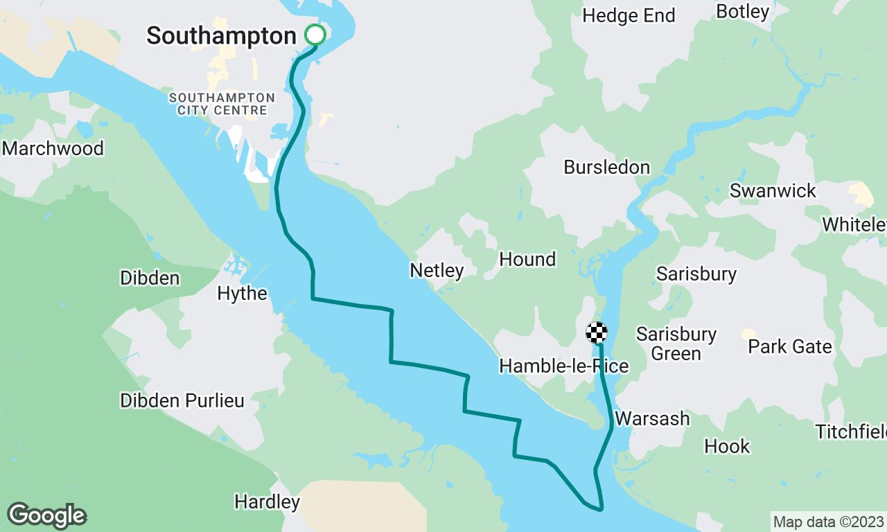 Southampton to Hamble