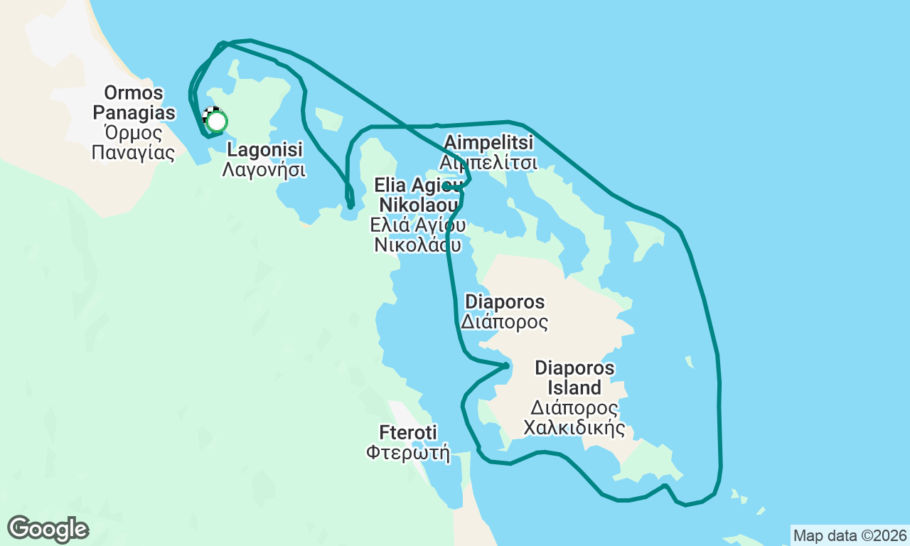 Voyage map
