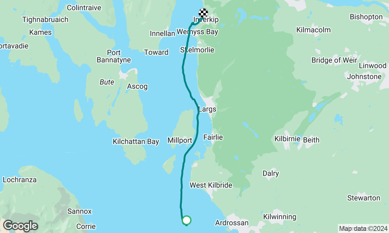 Partial...Troon to Inverkip