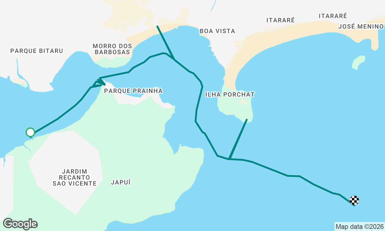 Voyage map