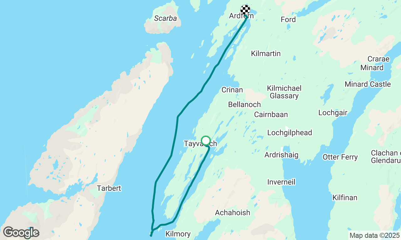 Fairy Isles to Ardfern via Tavy and the McCormick Isles