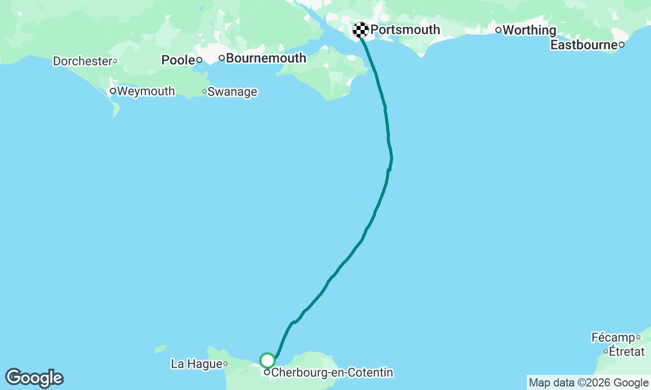 Voyage map
