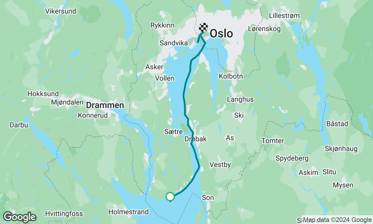 Hjem fra Færder