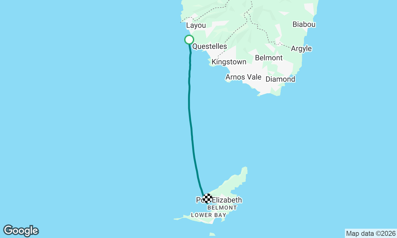 Voyage map