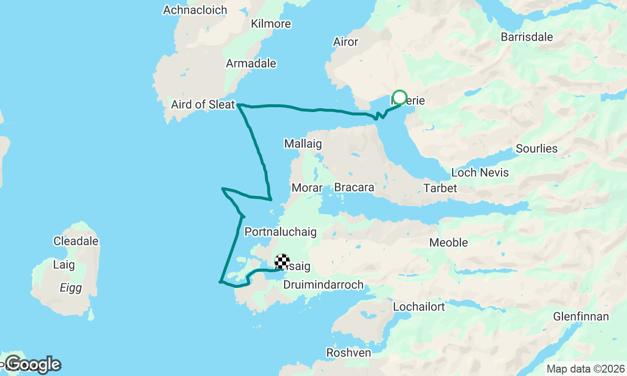Inverie to Arisaig