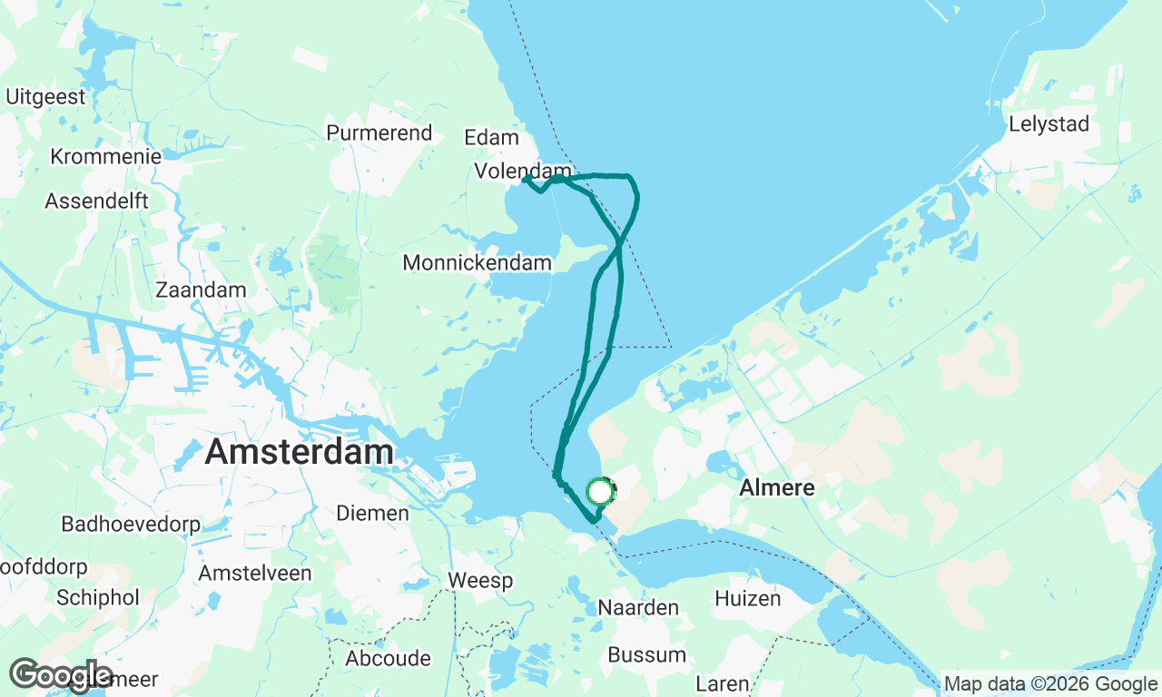 Voyage map