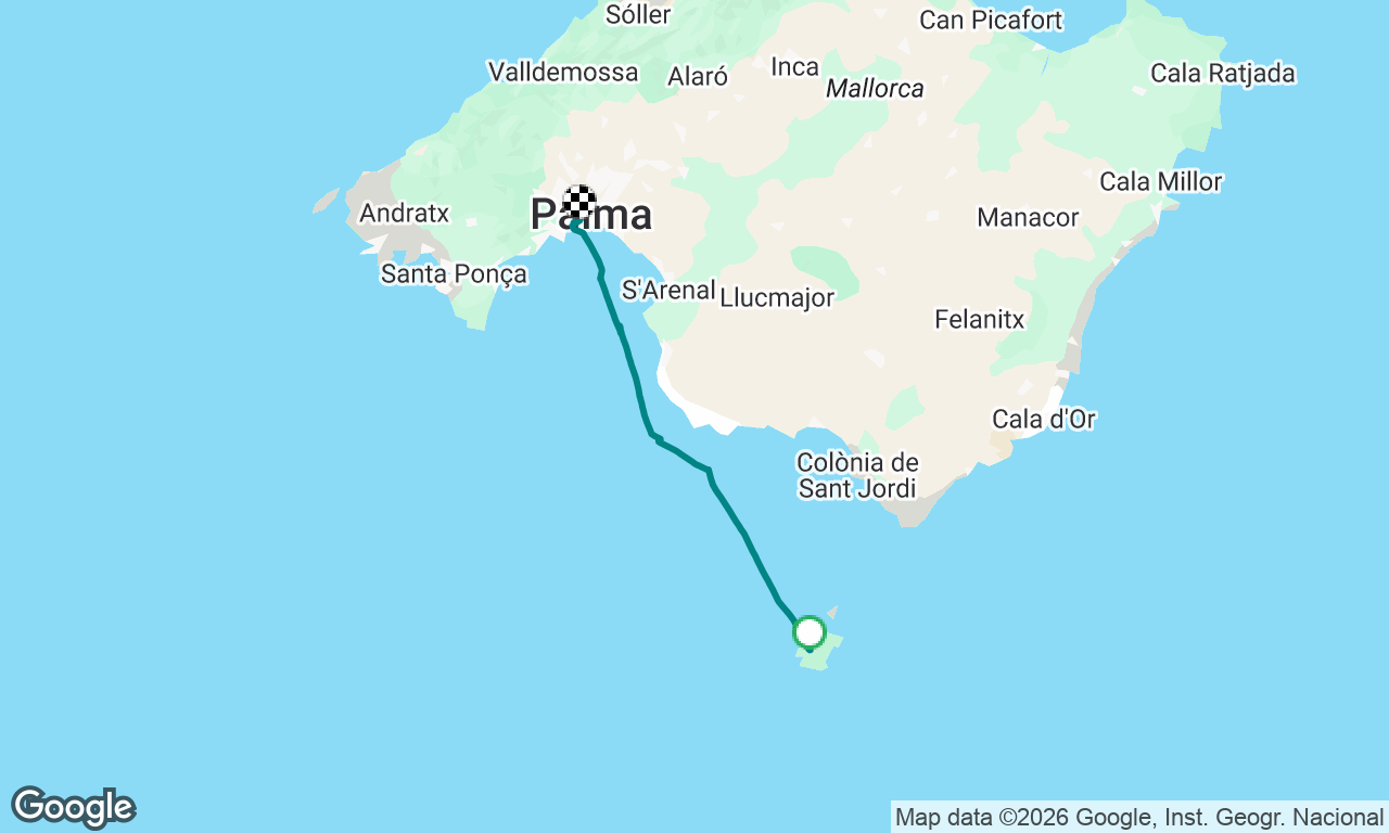 Cabrera to Palma