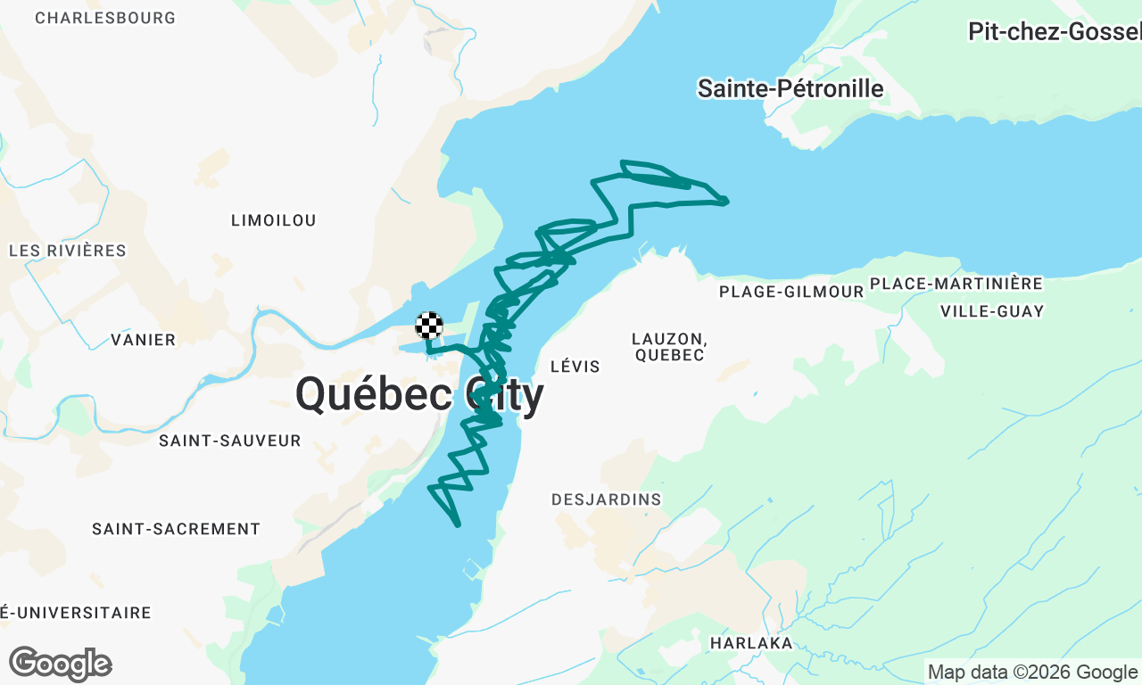 Voyage map
