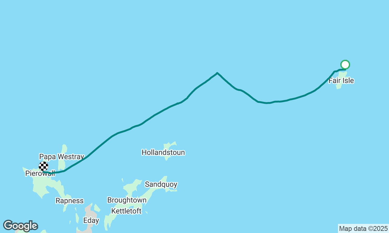 Fair Isle to Pierowall, Westray