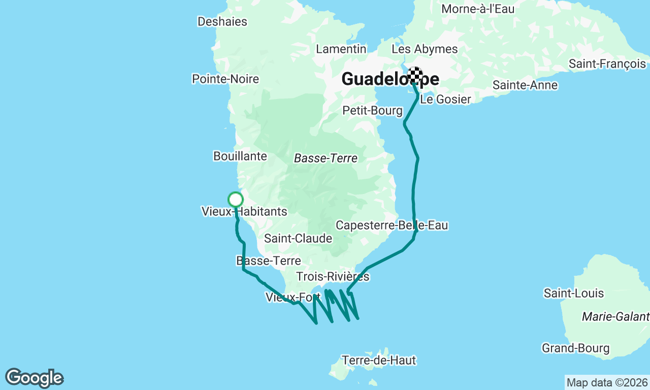 Voyage map