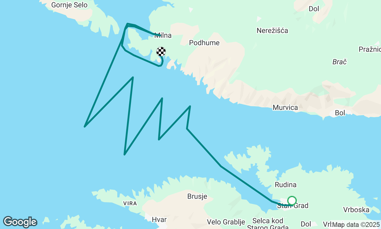 Stari Grad/Vis to Lucice/Brac