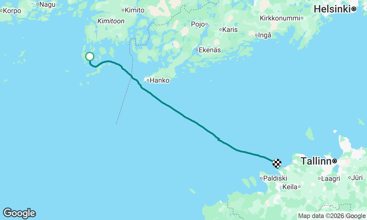 Voyage map