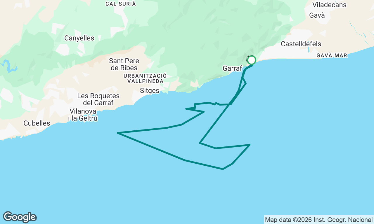 Voyage map
