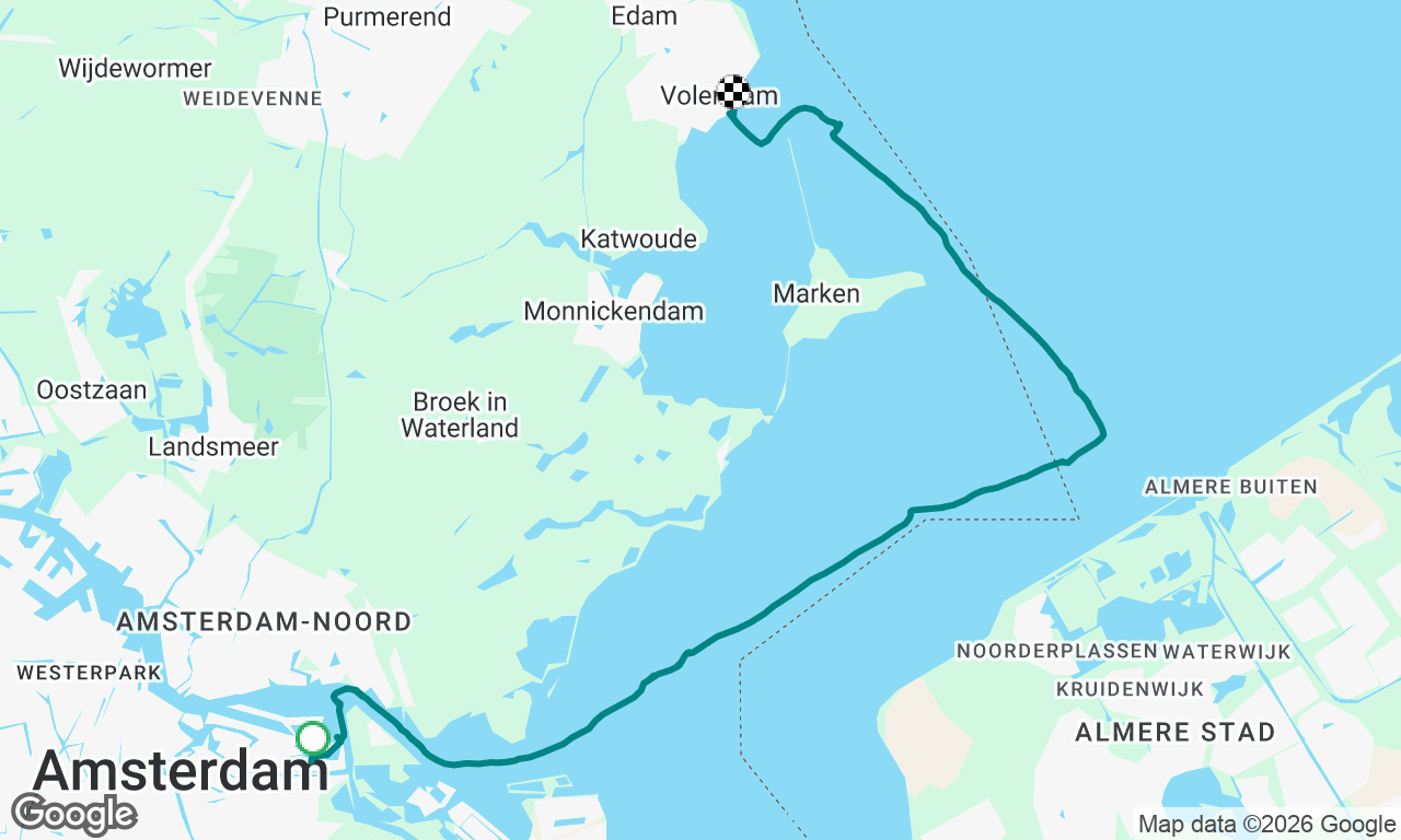 Amsterdam to Volendam