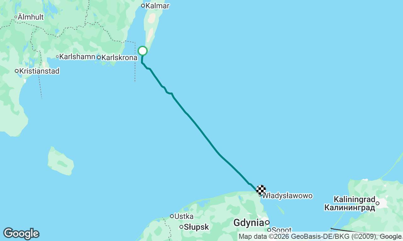 Voyage map
