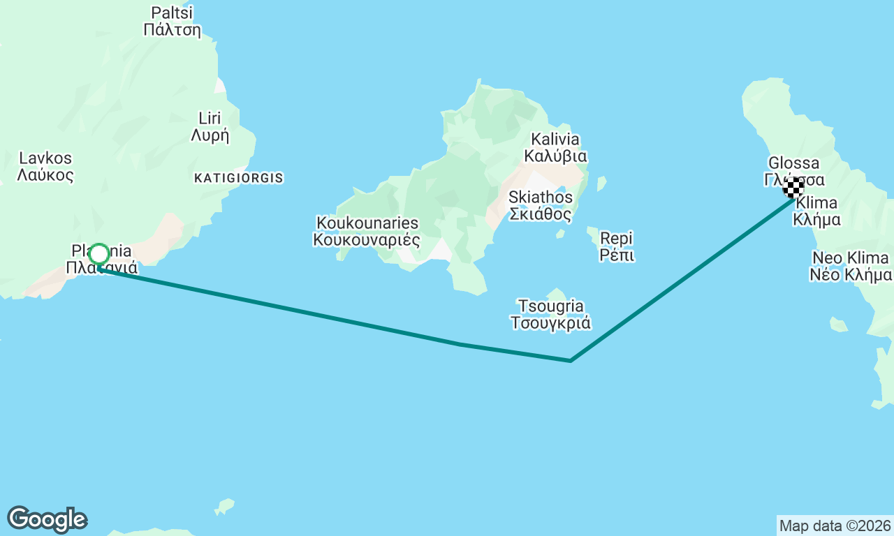 Voyage map