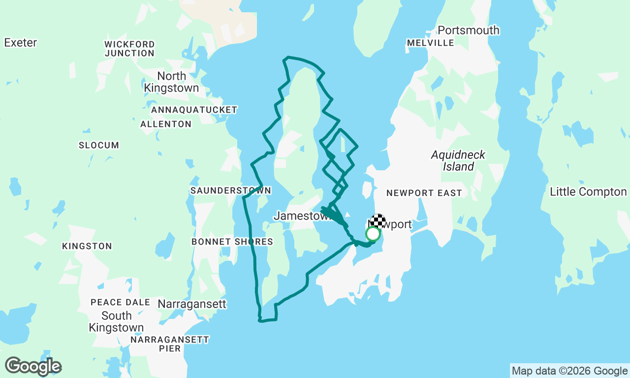 Voyage map