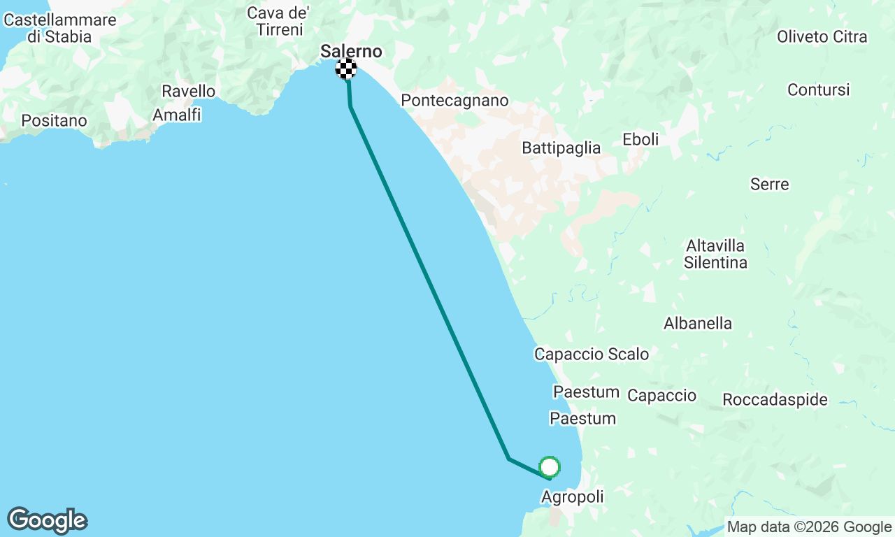 Voyage map