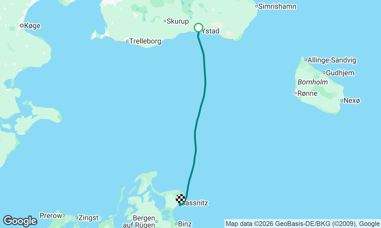 Voyage map