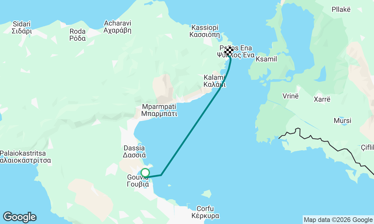 Voyage map