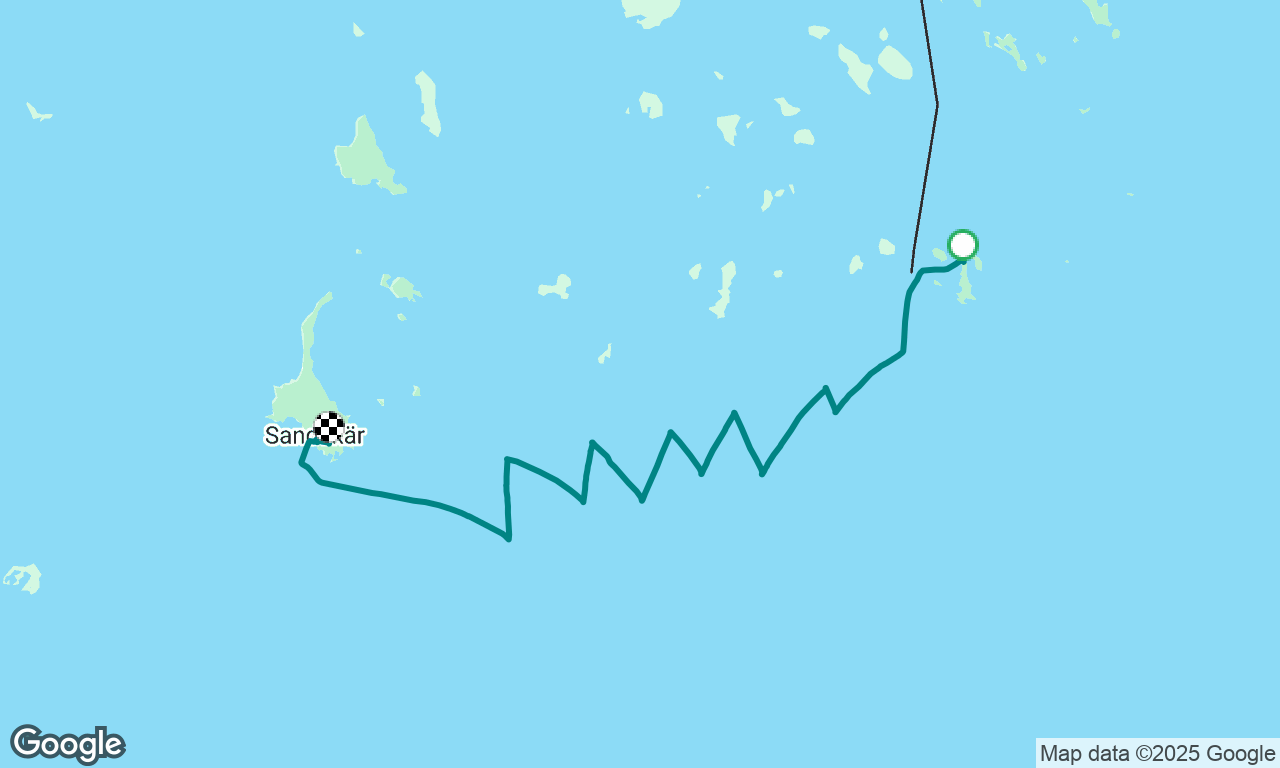 Day 3, Sailing to Sandscar Island