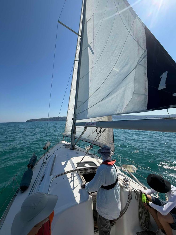 Voyage photo from Sail training session