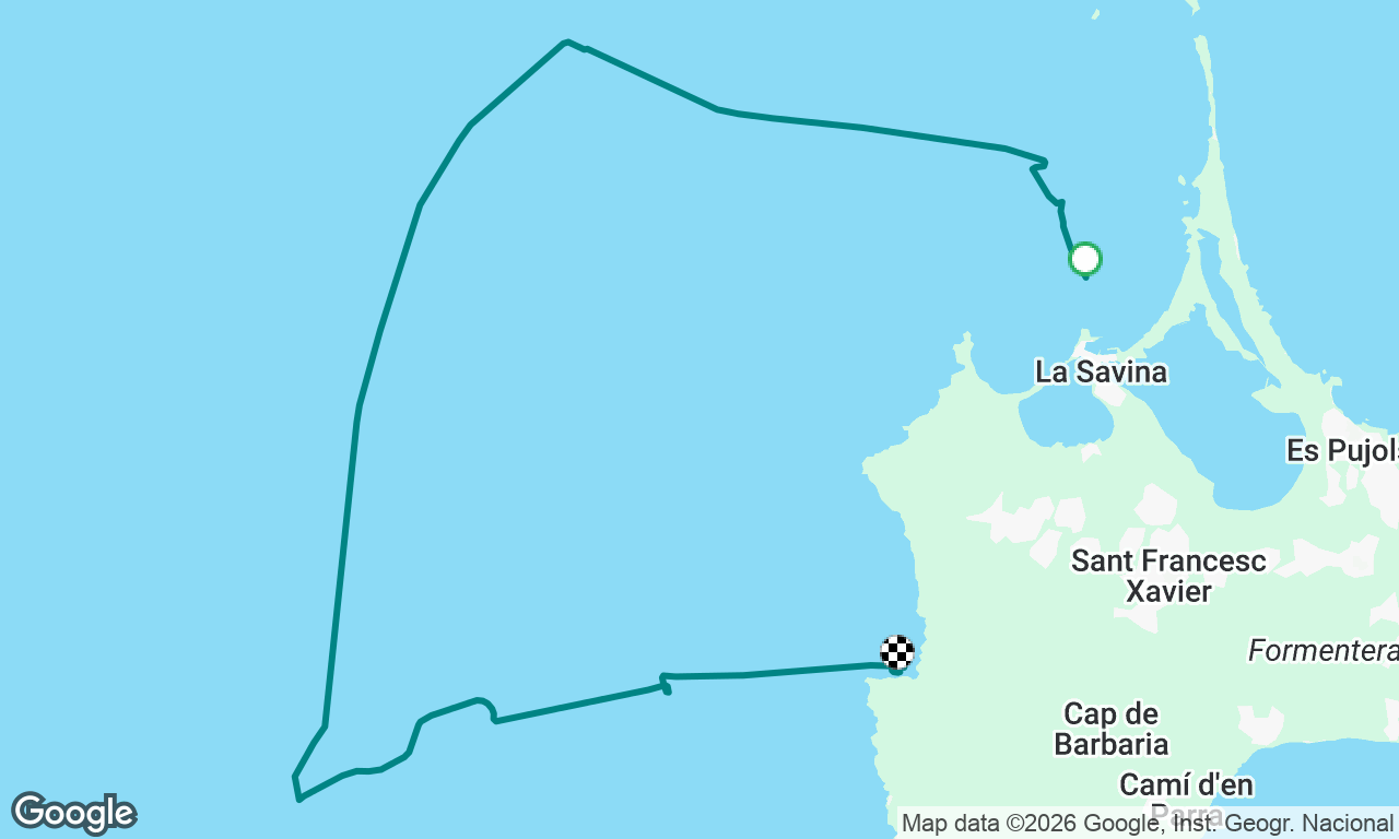 Voyage map
