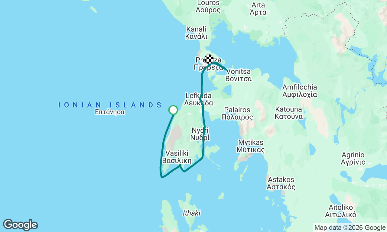 Voyage map