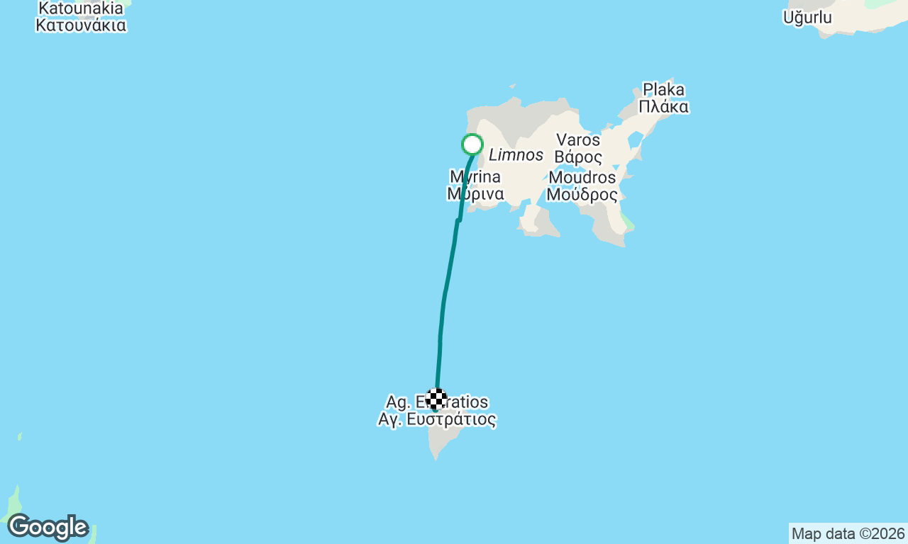 Voyage map