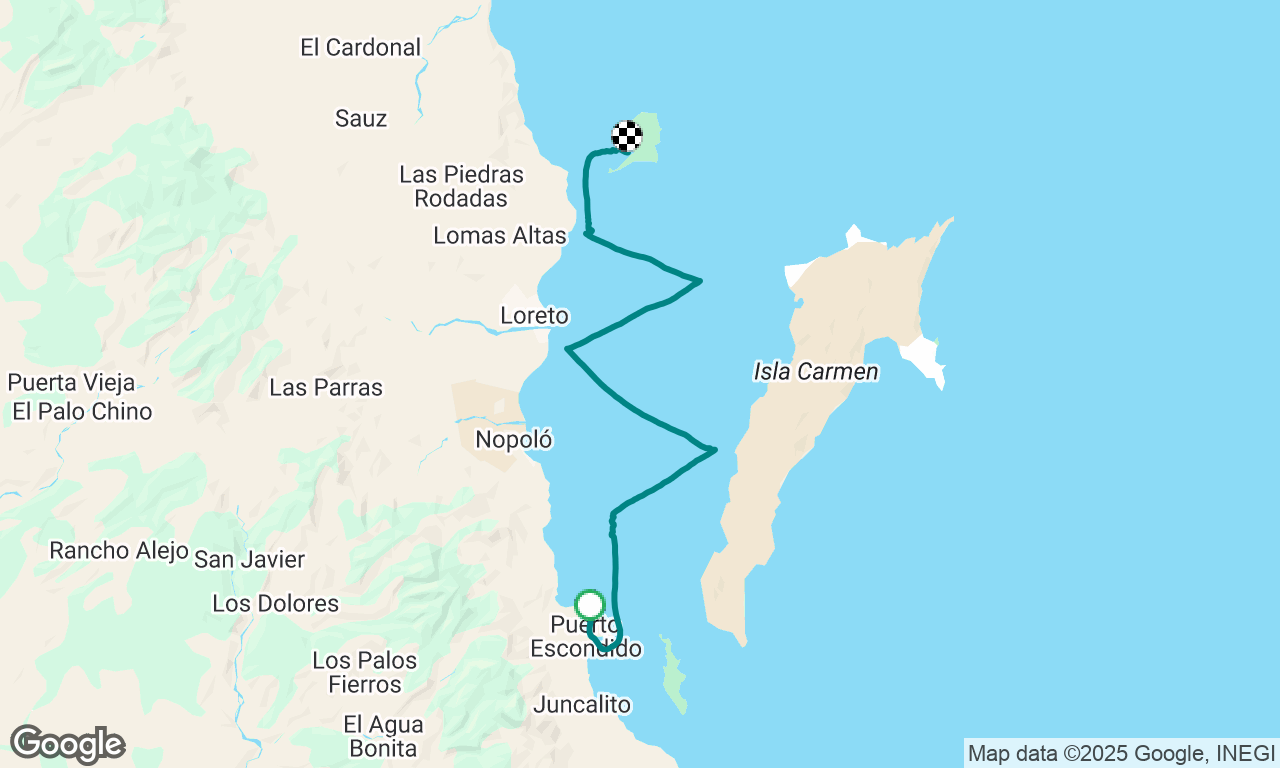 Marina Puerto Escondido to West Coronados