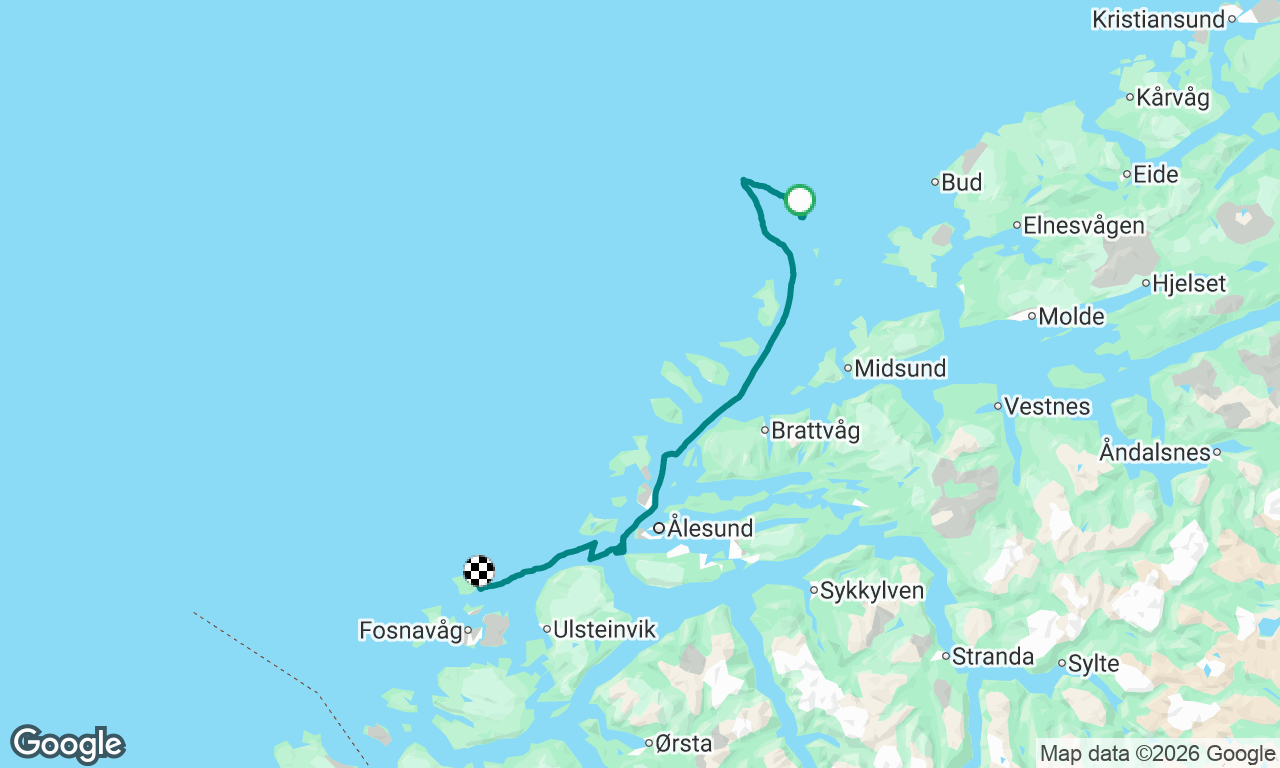 Voyage map