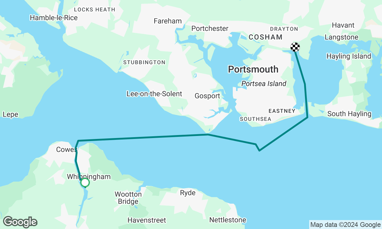 Folly Inn to Langstone 