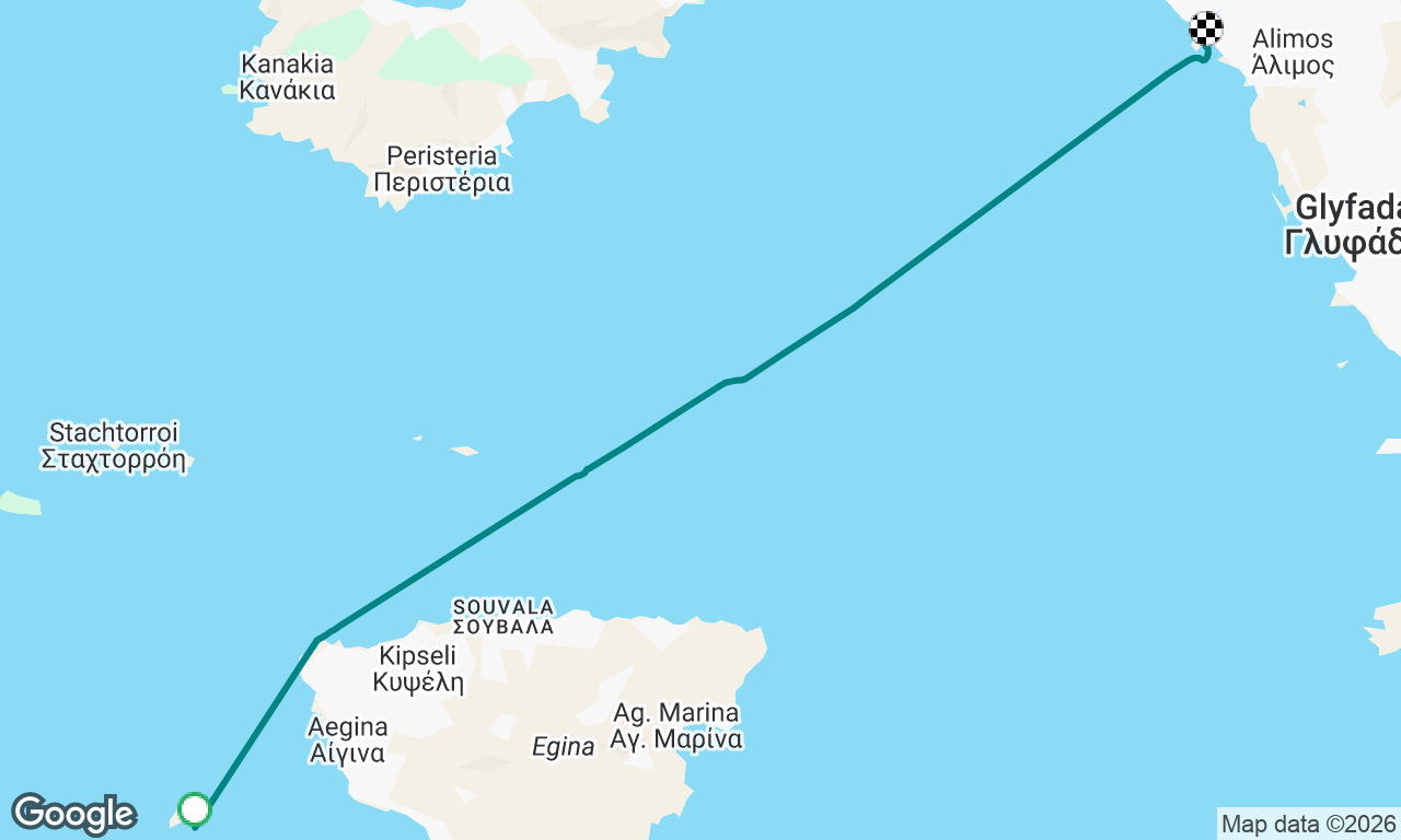 Voyage map
