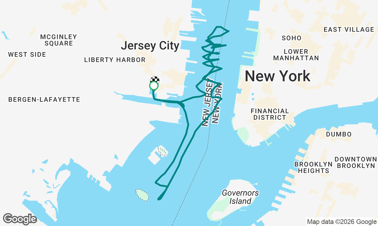 Voyage map