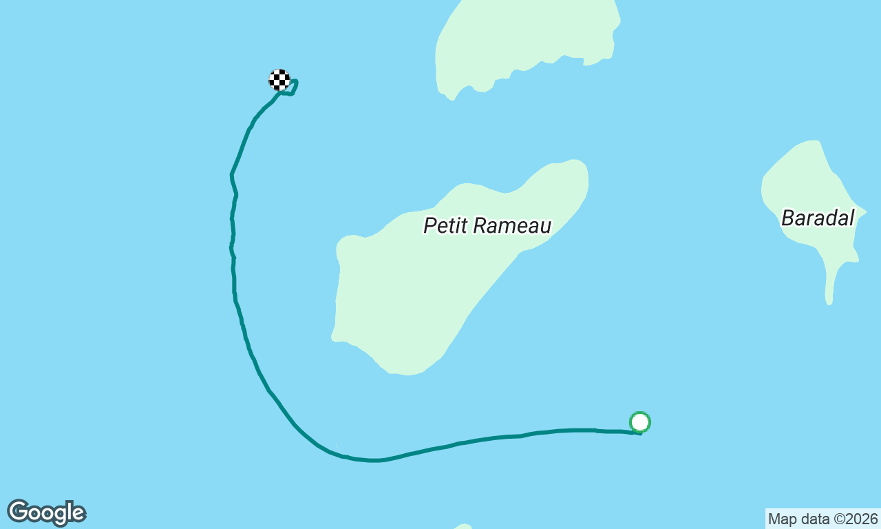 Tobago Cays Horse Shoe Bay to Petit Rameau