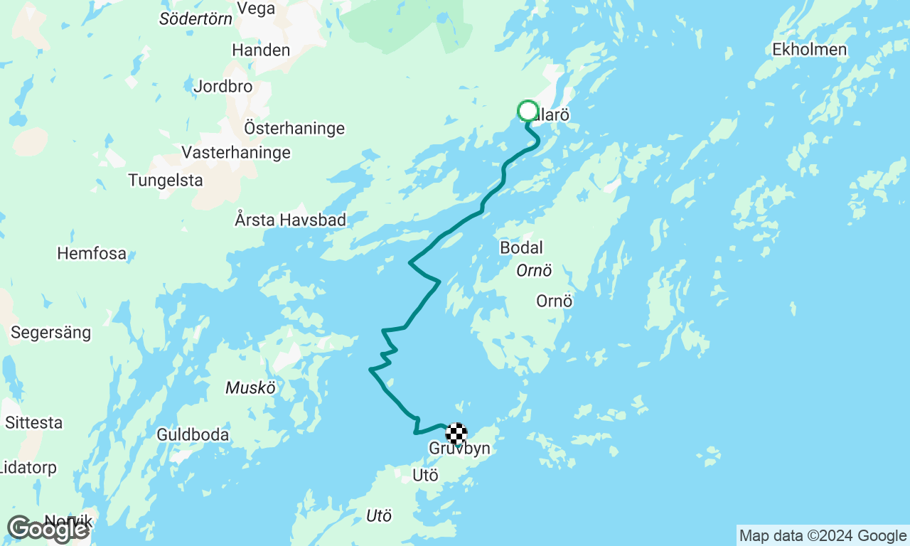 Voyage map