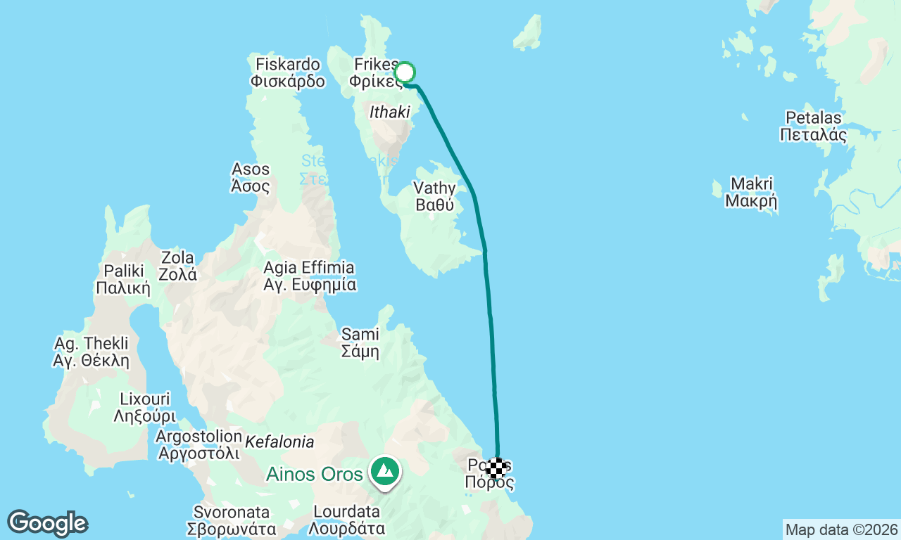 Voyage map