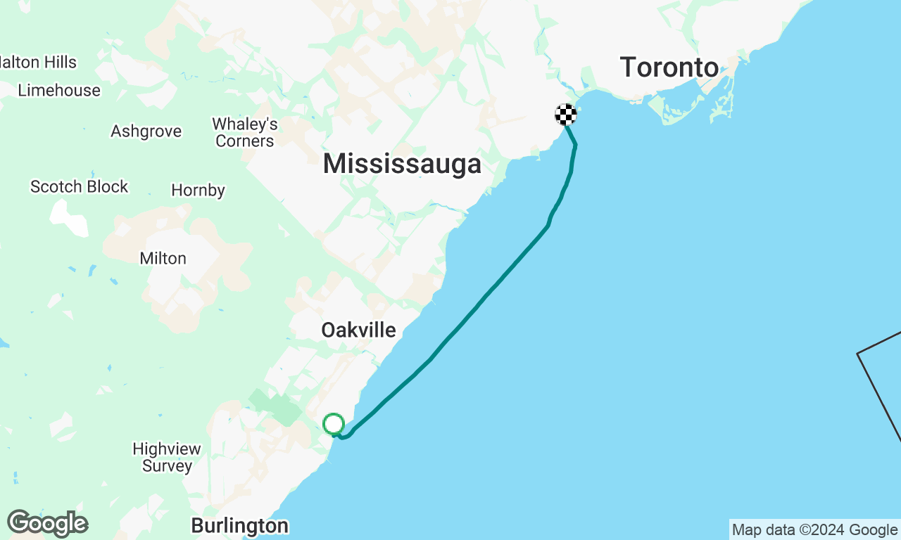 Day sail - Oakville to Mississauga 