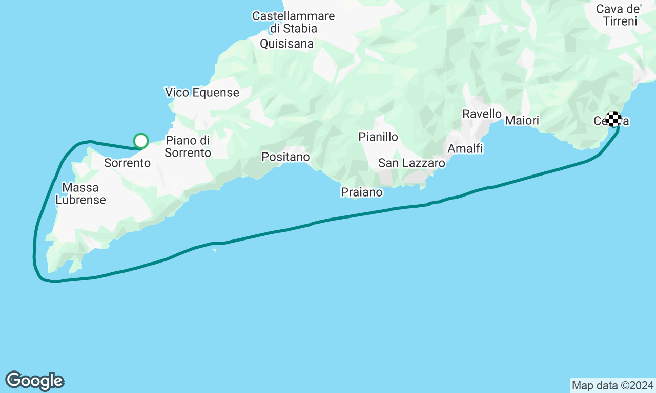 Sorrento -> Cetara