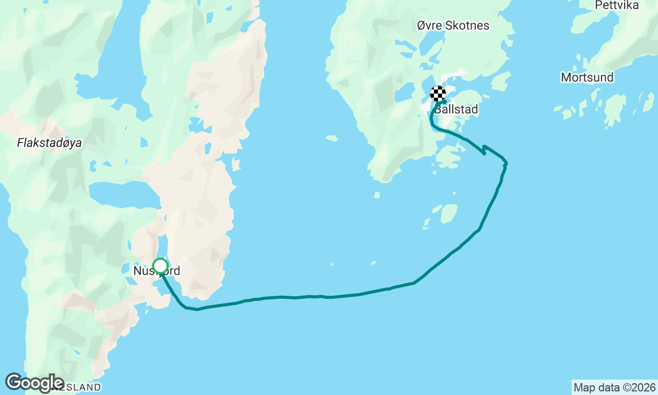 Voyage map
