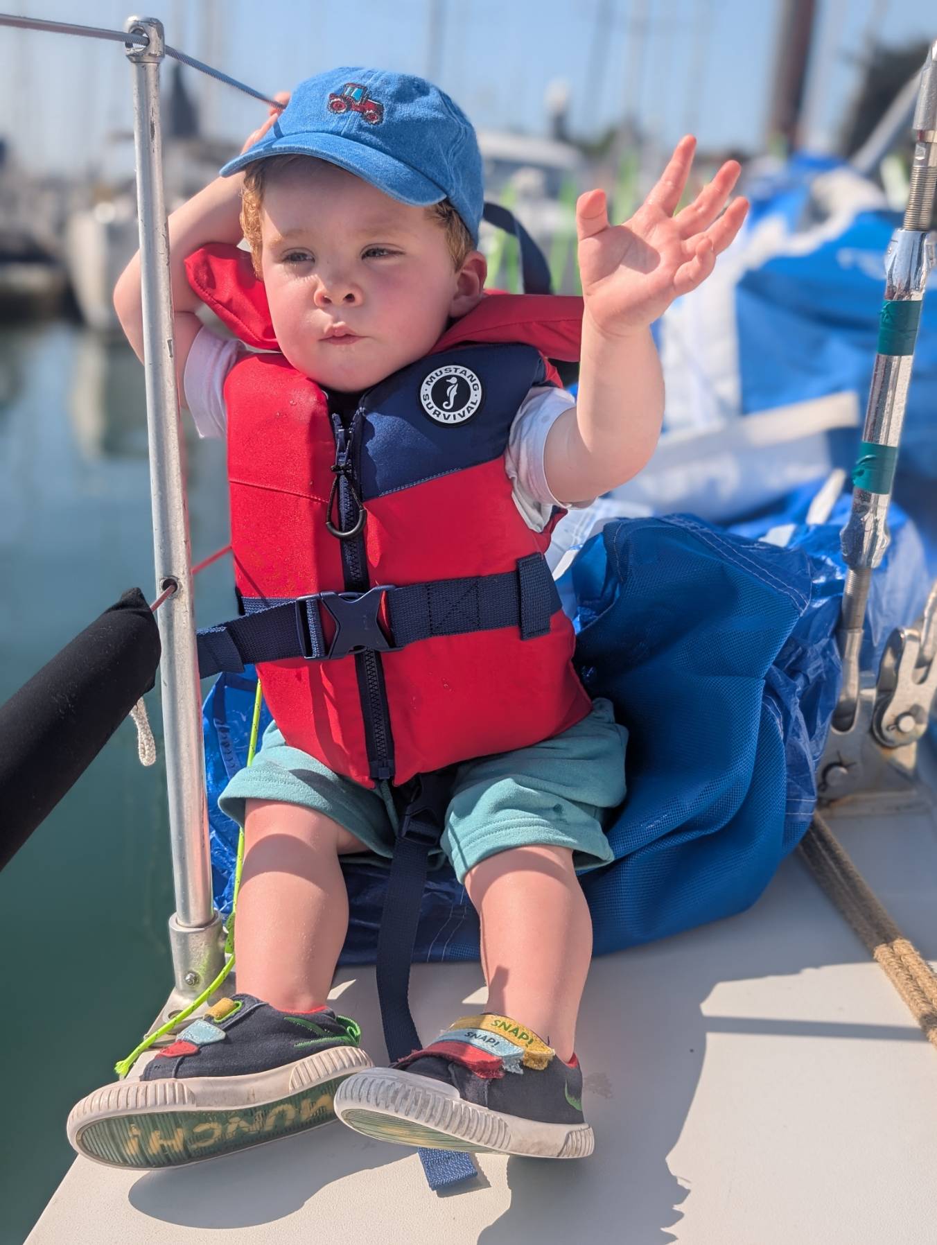 Laurie's first yacht sail_7A5209F3-79D1-4136-B511-9C73BAD3AF9E