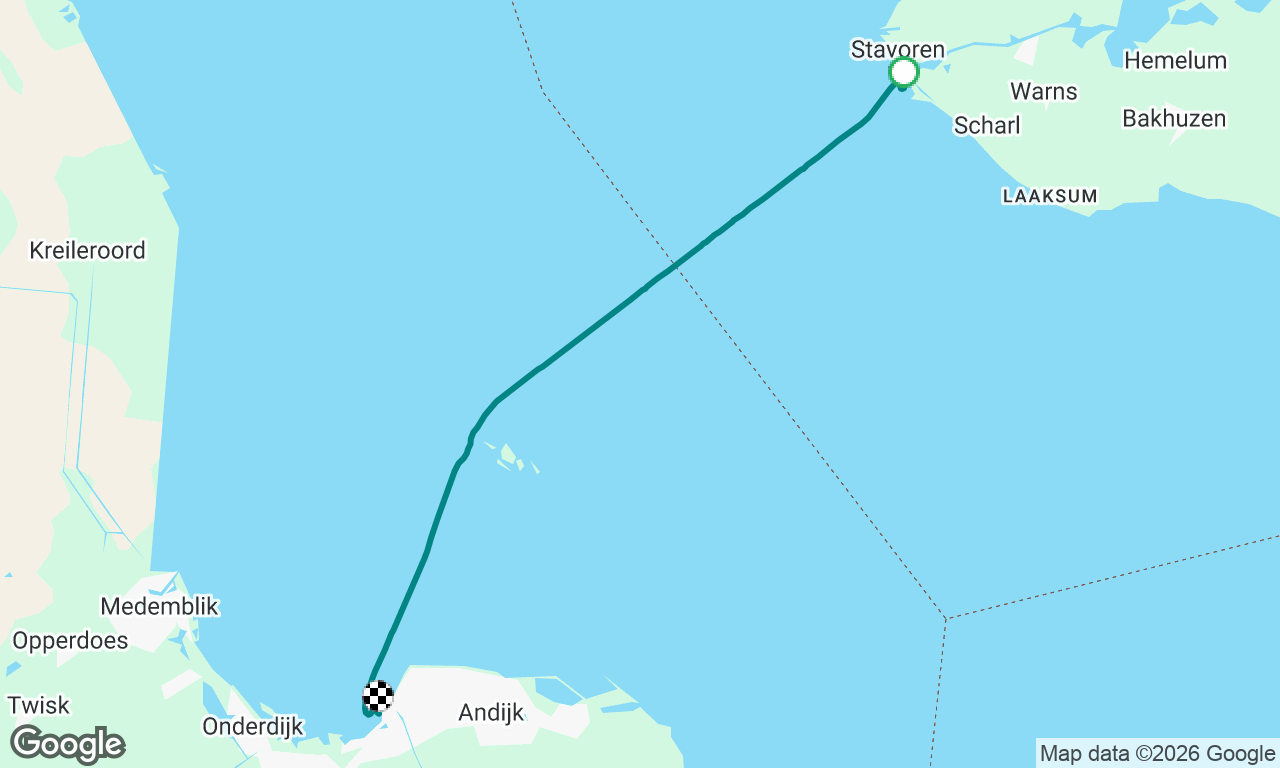 Voyage map