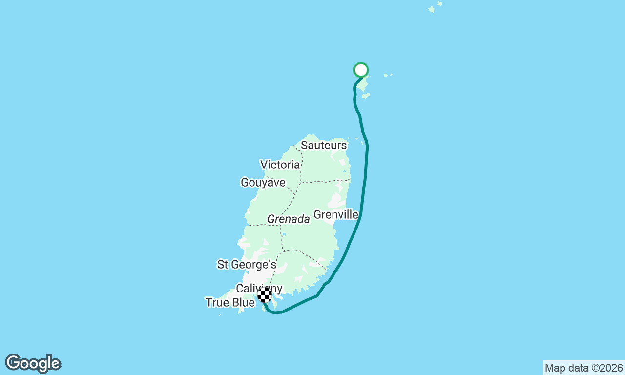 Ronde Island to Grenada